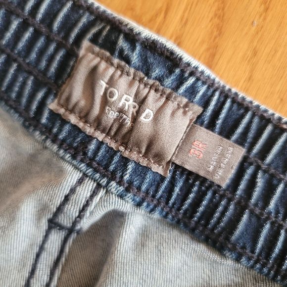 Torrid Feel The Fit Womens Blue Jeans Elastic Waist Super Soft Plus Size 3R - Picture 6 of 10